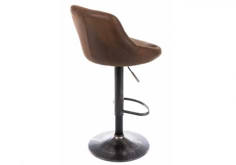 Барный стул Woodville Curt vintage brown 1882