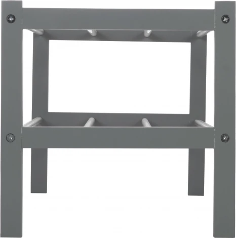 Обувница Атлас серый Mebelik арт.008704