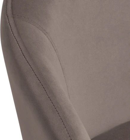 Стул-полукресло Bradex Home Emil латте с золотыми ножками (RF 0648)