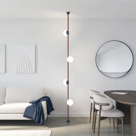 Трековый светильник 48V Denkirs Belty Orb DK5551-BK (LED)