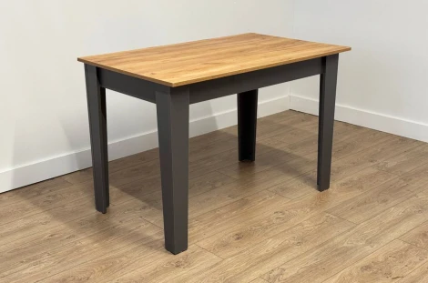 Стол обеденный раздвижной Цезарь Mebelson (Дуб золотой,Графит) арт.174398,2564