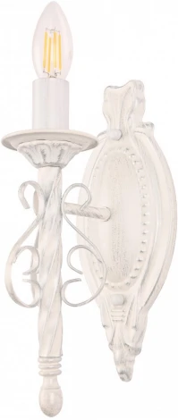 Бра Arte Milano AM342620 342620/1W WT+SL (220V, подсвечник, свеча)