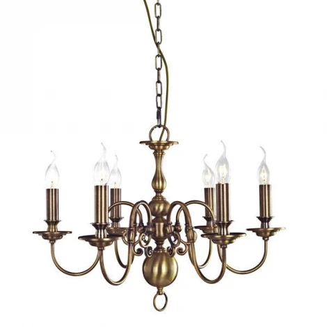 Подвесная люстра L'Arte Luce Olanda L19206.86 (220V, на цепи, подсвечник, свеча)