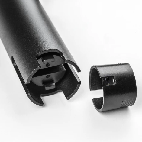 Трековый светильник низковольтный светодиодный 48V 6W черный 4000K Lightstar Due Hermes 210047