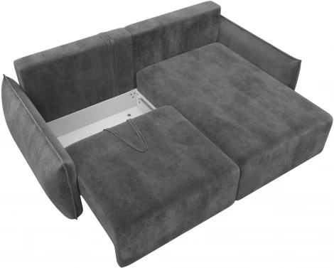 Диван угловой Лига-051 НПБ угол универсальный Лига Диванов (Велюр) арт.128654