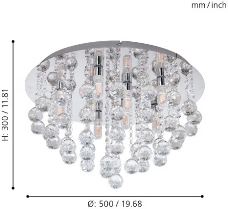 Потолочная люстра Eglo Almonte 97699