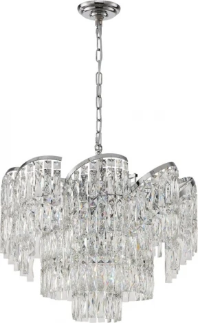 Подвесная люстра хрустальная Stilfort Sapparo 2176/09/12P (220V, на цепи)