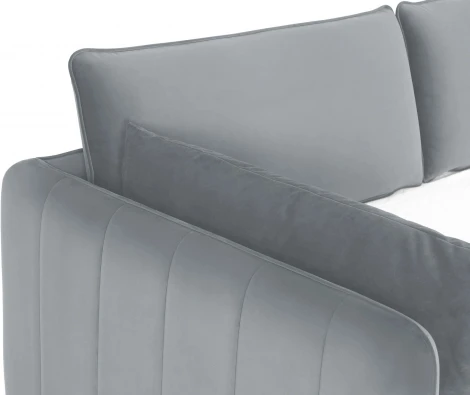 Кушетка Vicari ОГОГО (арт.815007), (Ткань/Голубой)