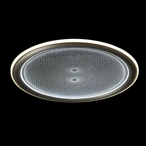 Потолочный светодиодный светильник круглый с пультом De City Норден 660015901