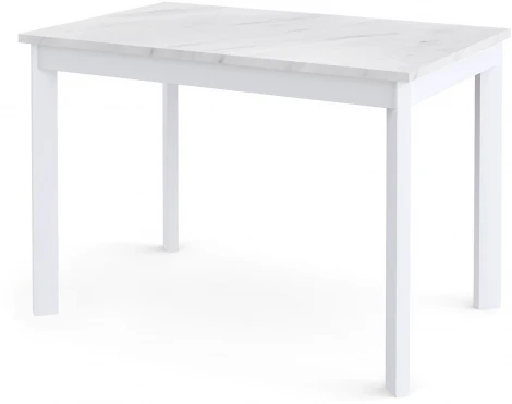 Стол L110 Мрамор белый (ЛДСП EGGER)/Опоры Dikline 00-00061376