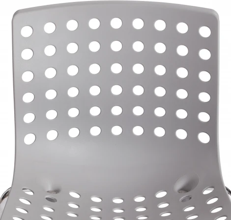 Обеденный стул Tetchair SKALBERG (Металл,Пластик/Cерый) 19259