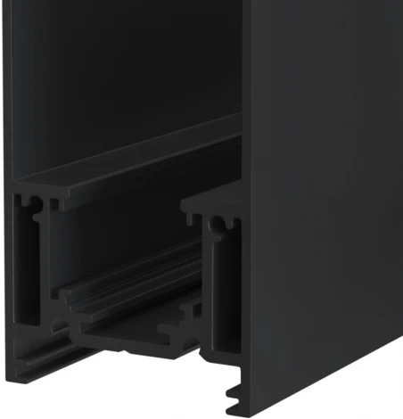 Шинопровод 1м S35 накладной/подвесной черный (магнитный) Maytoni Technical TRX004-211B