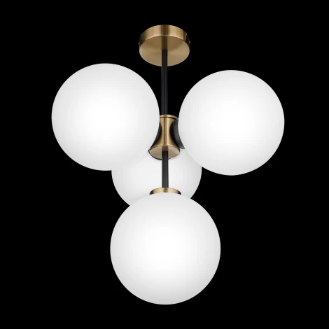 Потолочная люстра на штанге 33 Идеи CHN800S.04.17ABL.ASB-S32WH (220V, шарики)
