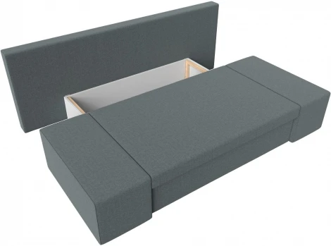 Диван прямой Сан Марко (Серый/Рогожка) Лига Диванов арт.121578