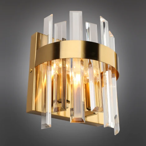 Настенный светильник Vistrorio OML-67903-11 (220V, хрусталь)