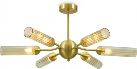 Потолочная люстра на штангу Freya Borgy FR5379CL-06G (220V)