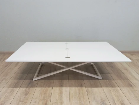 Стол трансформер 1, белый/белый ГЗМИ Орфей 102144