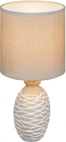Интерьерная настольная лампа Reluce 98231-0.7-01 BEIGE (220V)