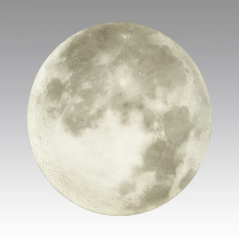 Настенно-потолочный светильник Moon 3084/EL (регулировка яркости, LED, 220V, пульт управления, круглые, луна, IP43)