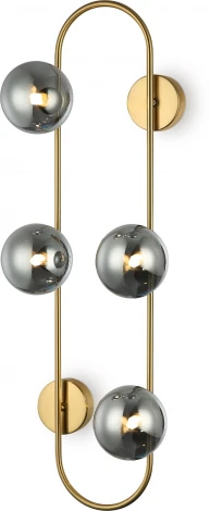 Бра Freya Inversion FR5233WL-04BS1 (220V, шарики)