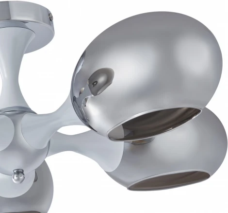 Потолочная люстра на штанге Arte Milano Napoli 329408/5 CR+WH (220V)