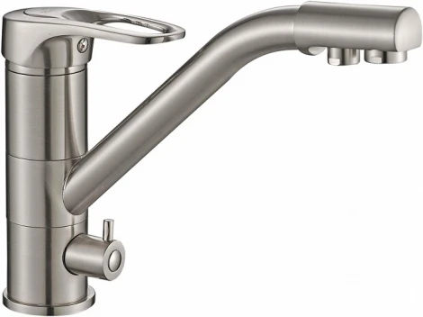 Смеситель Steel Hammer SH 321 SATIN для кухонной мойки