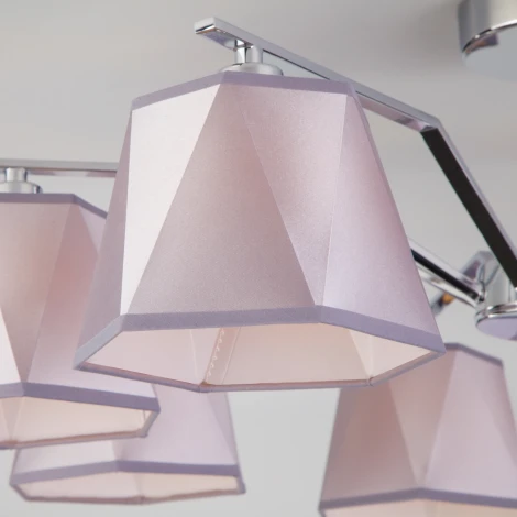 Потолочная люстра Eurosvet Corner 60076/8 хром