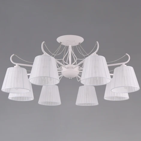 Потолочная люстра на штанге ILLUMICO IL9482-8CSQ-25WT ELITE