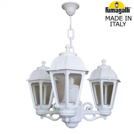 Светильник уличный подвесной Fumagalli Sichem/Saba 3L K22.120.S30.WXE27