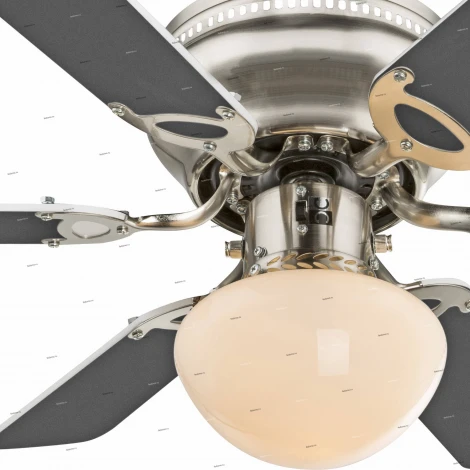 Потолочная люстра с вентилятором Globo 0307w (220V, вертолет)