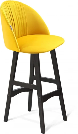 Стул барный SHT-ST35-1/S65 имперский жёлтый/венге Sheffilton 2847705601