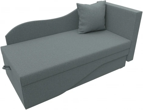 Кушетка Гармония правая (Серый/Рогожка) Лига Диванов арт.125839