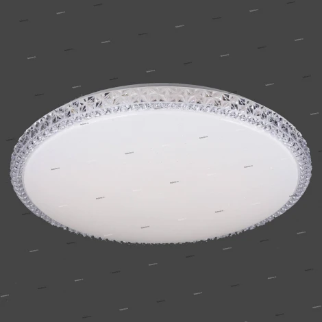 Потолочный светильник круглый Omnilux Biancareddu OML-47707-60 (LED, 220V, пульт управления)