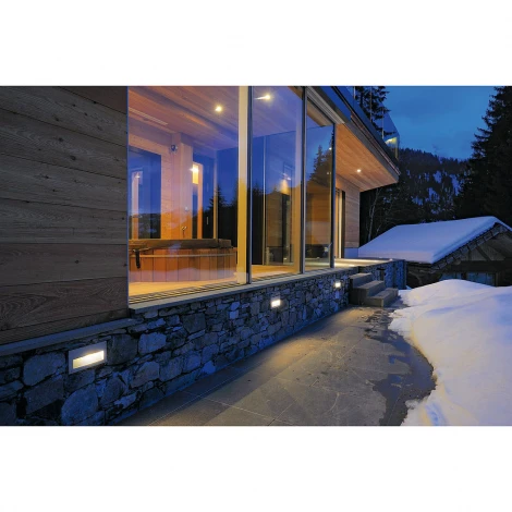 Встраиваемый светильник уличный Slv Brick 229702