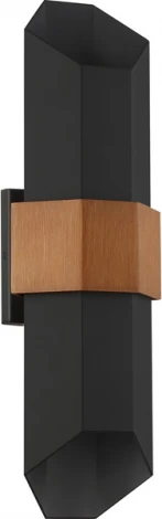 Настенный светильник уличный Quoizel Chasm QZ-CHASM-L-BKW (LED, 220V, IP44)
