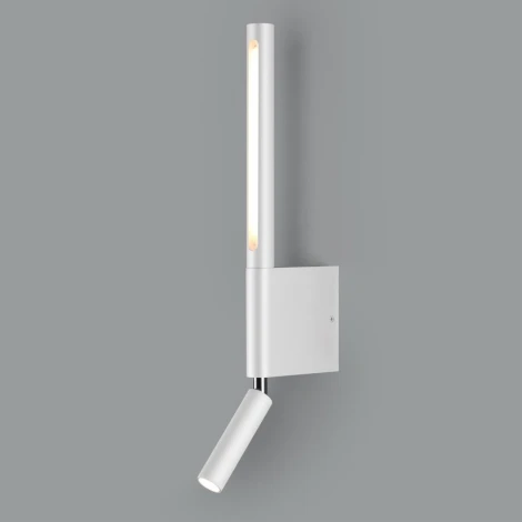 Настенный светильник с выключателем Novotech Fermo 359435 белый LED 5W+3W 220V 3000K (круглые)
