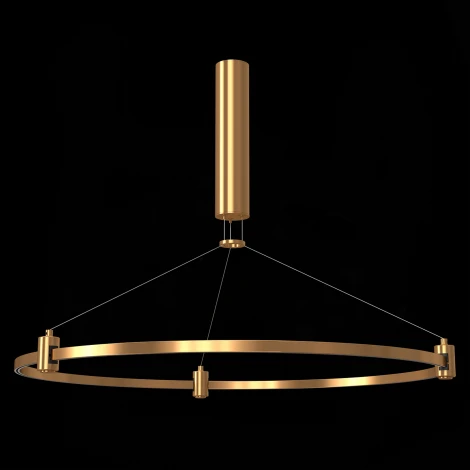 Шинопровод магнитный-кольцо с подвесами и основанием под блок питания ST Luce Farm ST025.203.00 (24V)