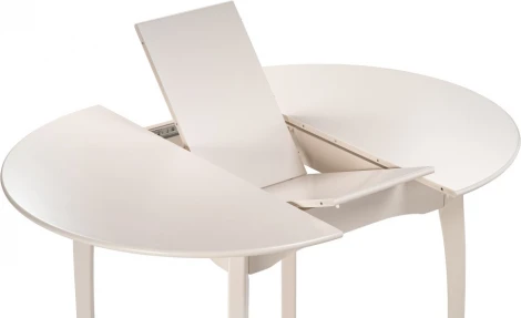 Стол деревянный Woodville Распи круглый бежевый арт.615239