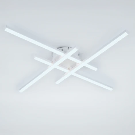 Потолочная люстра светодиодная с пультом ЭРА Nora CLL-1-62-RC WH