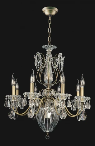 Подвесная люстра Osgona Schon 790111 (220V, хрусталь, подсвечник, свеча)