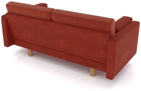 Диван Arsko Ингвар М терракотовый велюр
