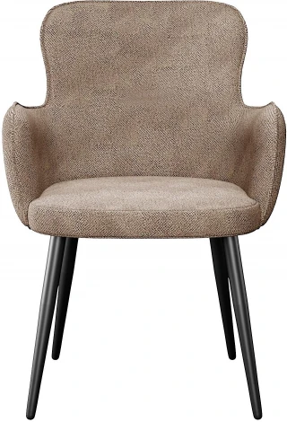 Стул DikLine 503 поворотный SB4 бежевый, ножки черные арт.00-00076325