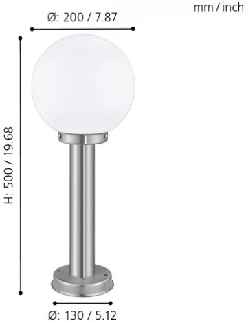 Наземный светильник Eglo Nisia 30206