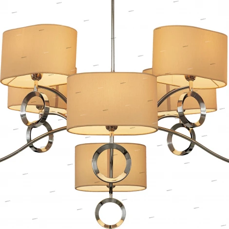 Подвесная большая люстра Divinare Contralto 4069/02 LM-8 (220V, на цепи)
