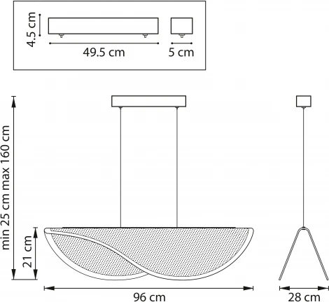 Подвесной светильник Lightstar Varese 731403 (LED, 220V, на проводе)