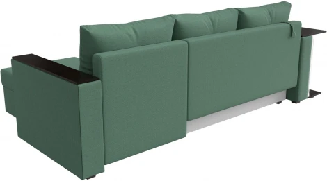 Диван угловой Атланта Лайт правый угол (Зеленый/Рогожка) Лига Диванов арт.121166