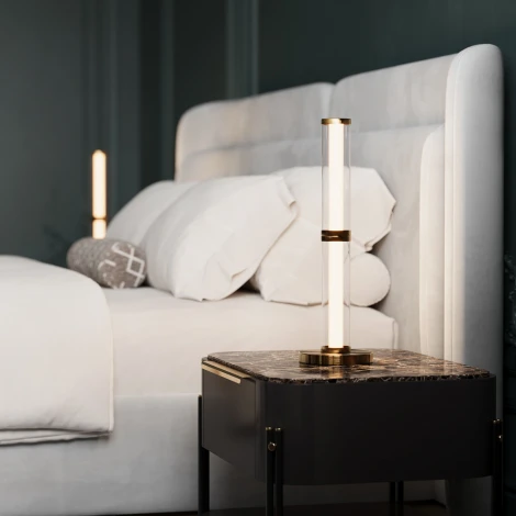 Настольная лампа Eurosvet Stark 80536/1 латунь