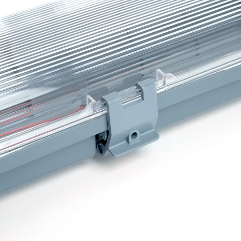 Настенно-потолочный линейный светильник Feron AL4065 48196 для светодиодной лампы типа Т8, цоколь 2*G13