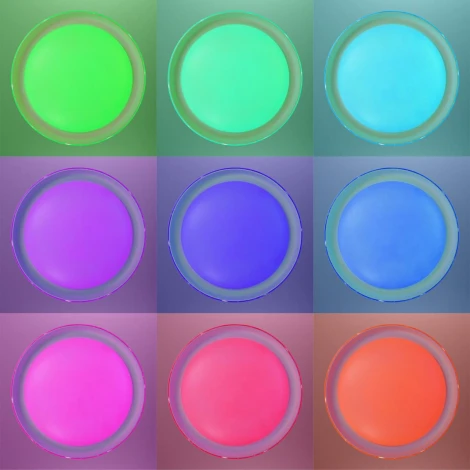 Потолочный светильник RGB круглый светодиодный с пультом Citilux Mega CL752350G (220V, круглые)