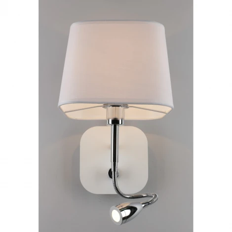 Бра на гибкой ножке для чтения Omnilux Monteluco OML-62601-02 (220V, выключатель)